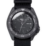 Seiko 5 Sports Automatic SRPD79K1 Men's Watch – Black Dial with Black Nylon Strap