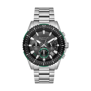 Quantum PWG1128.351 Silver Metal Men's Watch