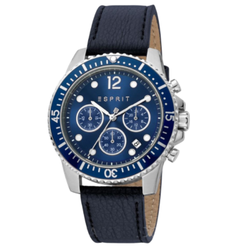 Esprit Men's Hudson Night Blue Watch – Model ES1G373L0025
