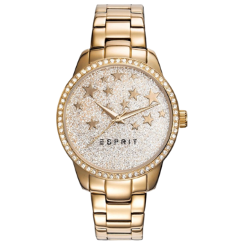 Esprit Women's Analog Gold Dial Watch – Model ES109352002