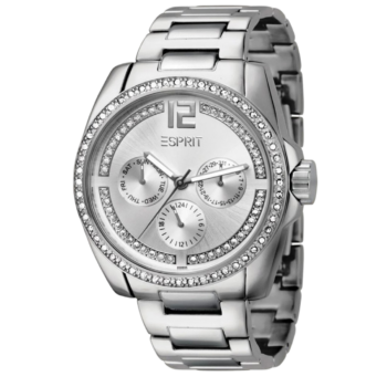 Esprit Women's Cool Glamazone Silver Watch – Model ES100882009