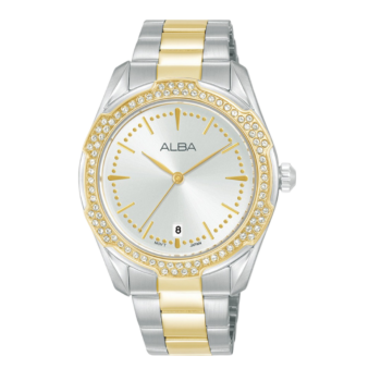 Alba SIGNA Lady Silver White Dial Stainless Steel 36mm – Model AG8N32X1