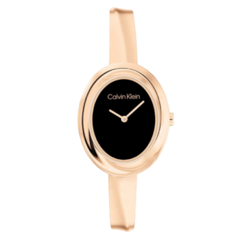 Calvin Klein Twisted Bezel Women's Watch – Model 25100057