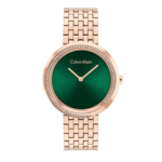 Calvin Klein Twisted Bezel Women's Watch – Model 25100068