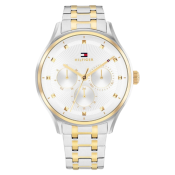 Tommy Hilfiger Women's 'Gianna' Day-Date Bicolor Watch – Model 1782750
