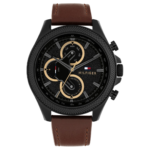 Tommy Hilfiger Men's Leather Strap Watch – Model 1792164