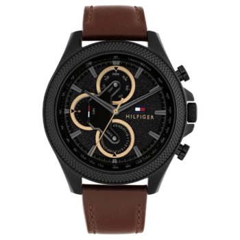 Tommy Hilfiger Men's Leather Strap Watch – Model 1792164