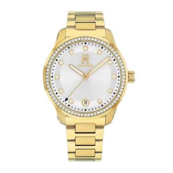Tommy Hilfiger Women's 'TH85 Crystals' Gold-Plated Watch – Model 1782758