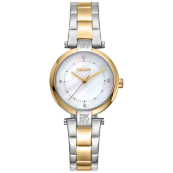 DKNY Women's Essential Mini Two-Tone Watch – Model DK1L043M0075
