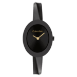 Calvin Klein Black Steel Bangle Women's Watch - 25100112