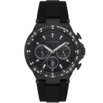 U.S. Polo Assn. Analog Watch – USPA1076-09 with Black Dial & Black Mesh Strap