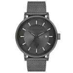 U.S. Polo Assn. USPA1070-04 Men’s — 42 mm, Stainless Steel Case (Smoked)