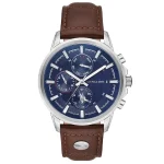 U.S. Polo Assn. USPA1016-02 Men’s — 44 mm, Steel Case (Metallic Gray)