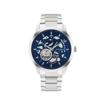 Tommy Hilfiger Henry Automatic Watch with Skeleton Dial - Model 1710661