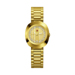 Rado The Original S Automatic Gold Dial Ladies Watch – Model R12416673