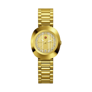 Rado The Original S Automatic Gold Dial Ladies Watch – Model R12416673