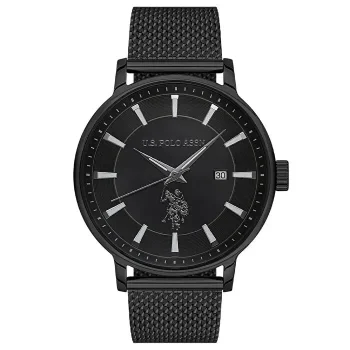 U.S. Polo Assn. USPA1070-05 Men’s — 42 mm, Black Steel Case